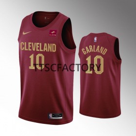 Dres Cleveland Cavaliers Darius Garland 10 Nike 2022-23 Icon Edition Crvena Swingman - Muške